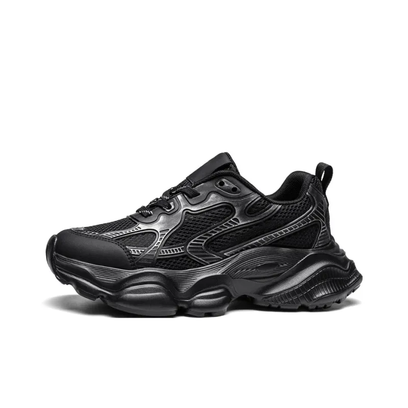OFFER AITR Anti Slip And Wear Resistant Height Increasing Low Top Chunky Sneakers Men's-0
