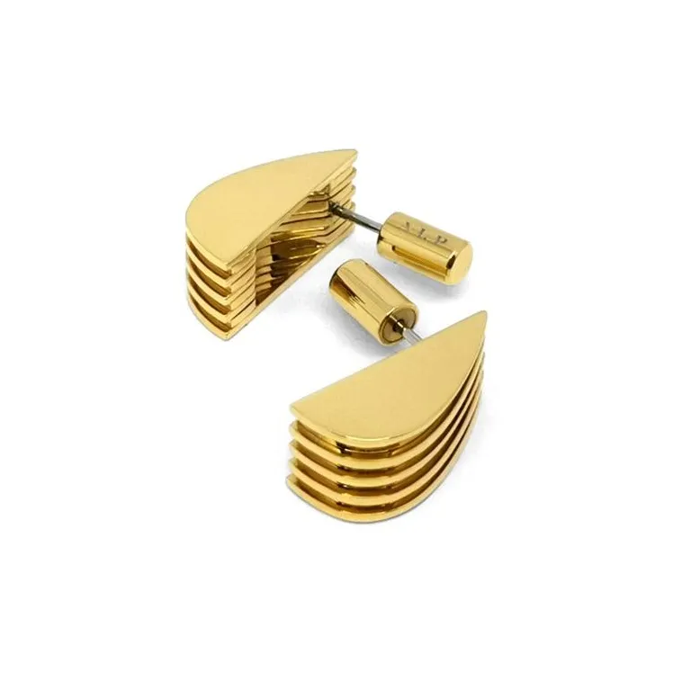 ALP JEWELRY Stainless Steel Earrings Unisex-0