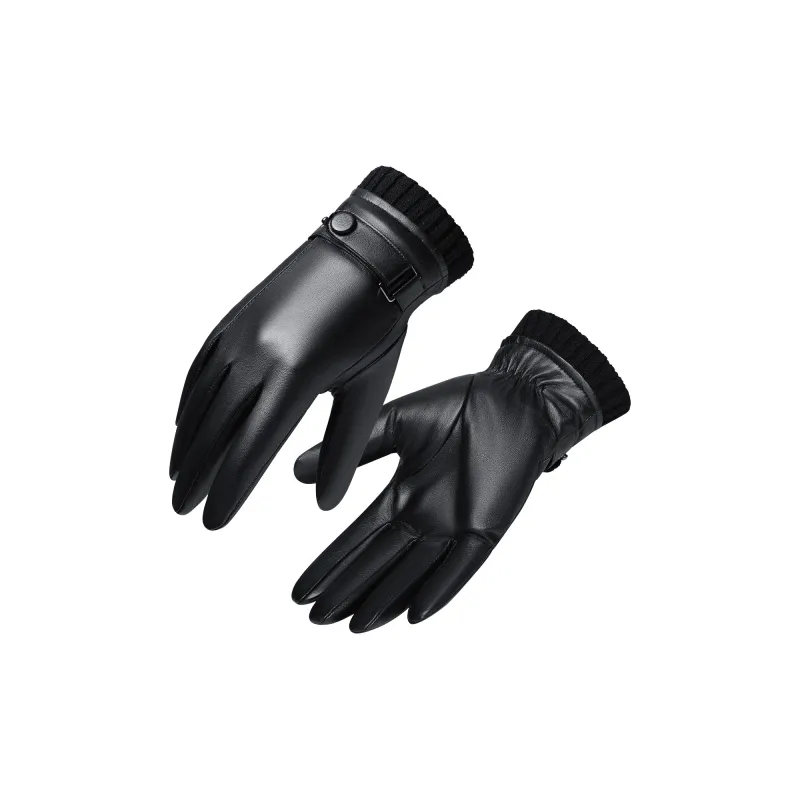 SEPTWOLVES Sheepskin Touchscreen Motorcycle Gloves WO Unisex-4
