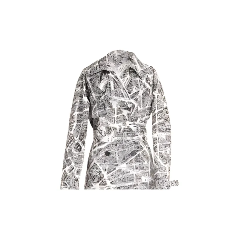 DIOR SS23 Trench Coat Women's Multicolor-3
