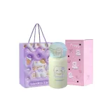 Blue-Little Crybaby Double Drink Planet Cup[Kitten Shopping Bag]