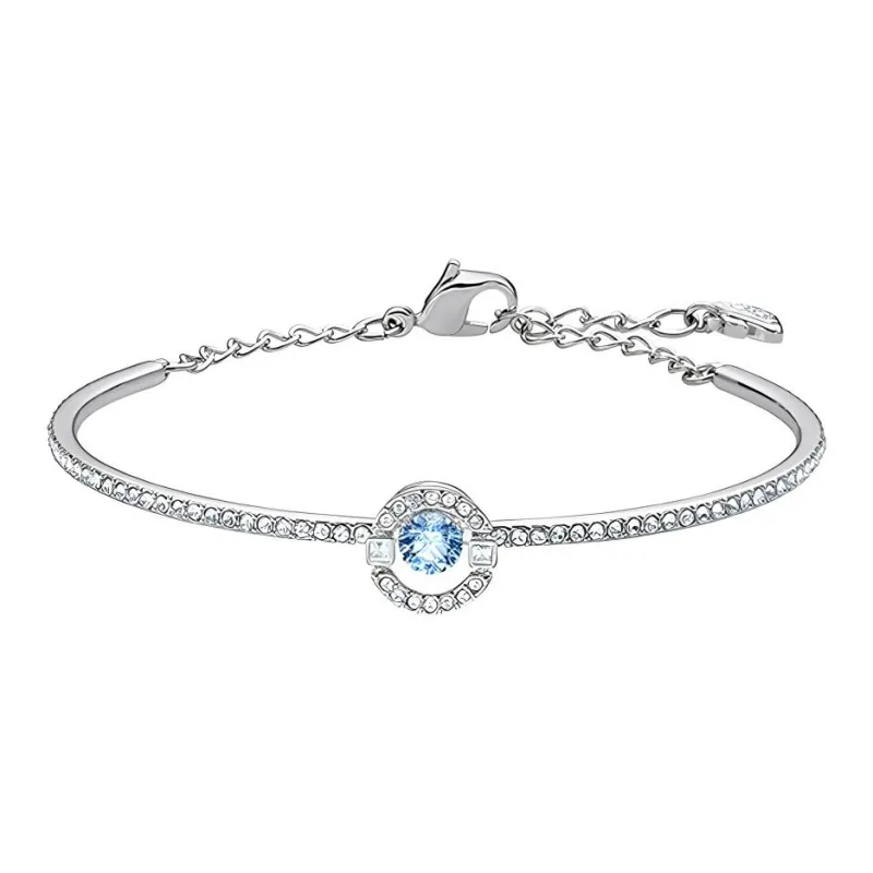 Swarovski Alloy Necklaces Women's Blue-3