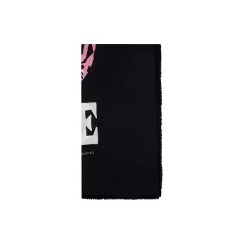 GUCCI Tiger Printed Scarf
