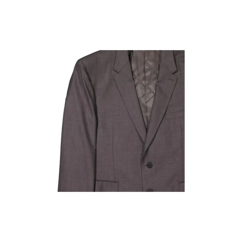 Burberry Business Suit Men's Medium Gray-3