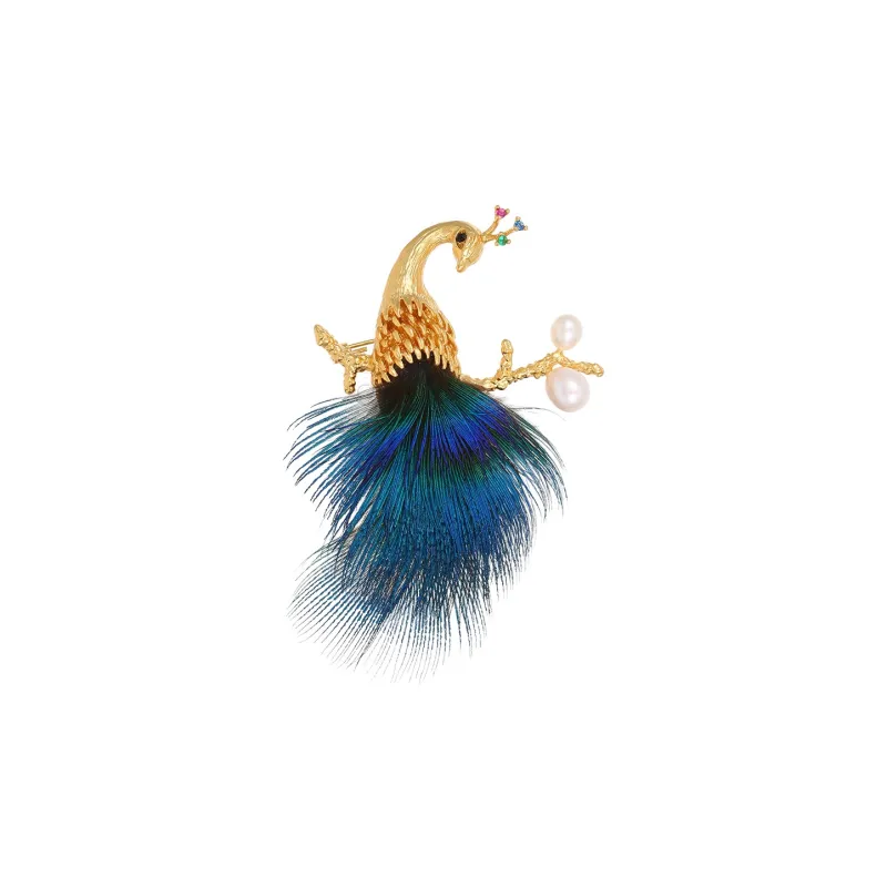 VIOLET Eco Friendly Copper Brooches Women's-0