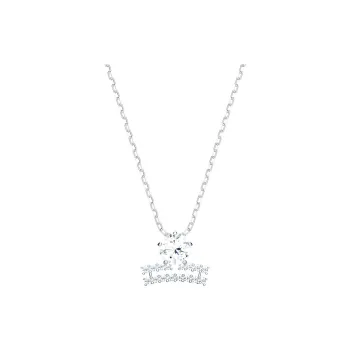 Swarovski Mixed Metal Necklaces Women's Silver