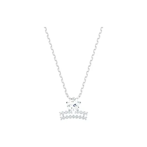 Swarovski Mixed Metal Necklaces Women's Silver