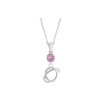 ARTE Crystal Diamond 925 Silver Necklaces Women's Silver