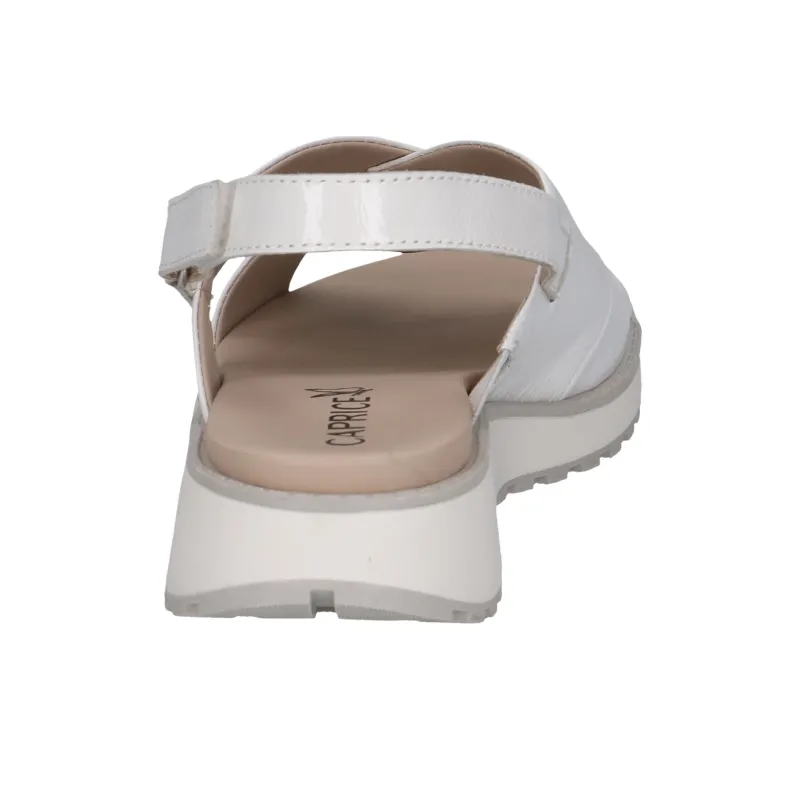 CAPRICE Kandy Strap Sandals 4.5cm Women's White-5