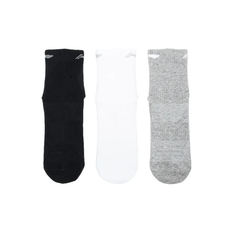 LiNing Ankle Socks Unisex 1 Pack Black-6