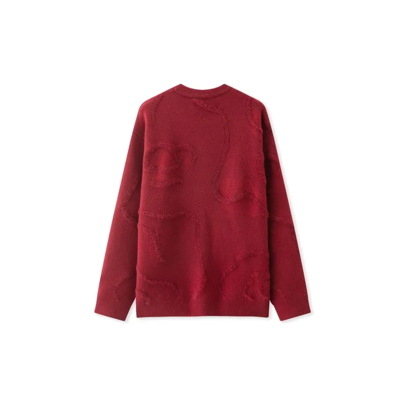 SEM/R Knitwear Unisex China Red-1
