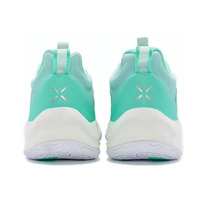 XTEP War Mastiff 3.5SE Cushioning Anti Slip And Wear Resistant Low Top Basketball Shoes Men's Foam Green-3