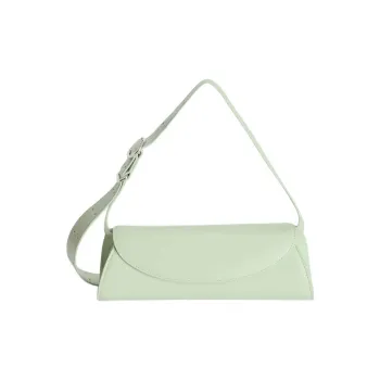 JIL SANDER Cannolo Logo Embossed Small Tote Bag