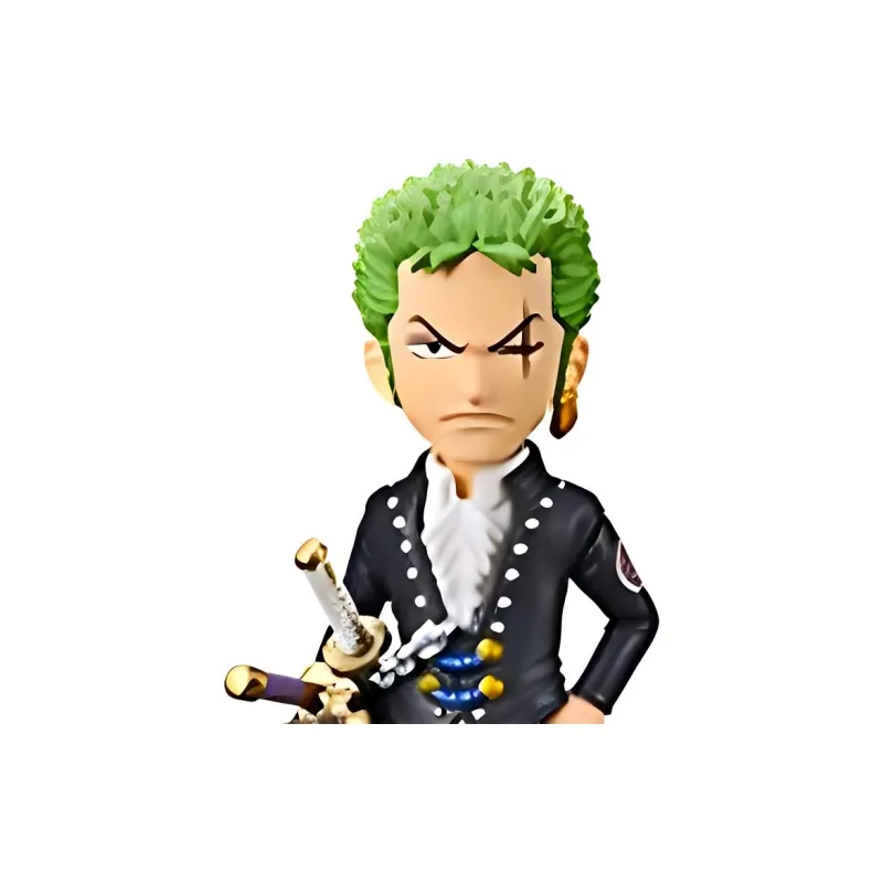 BANPRESTO Roronoa Zoro Glasses Factory Wcf One Piece World Collection 2 Zoro Bonus Gifts-2