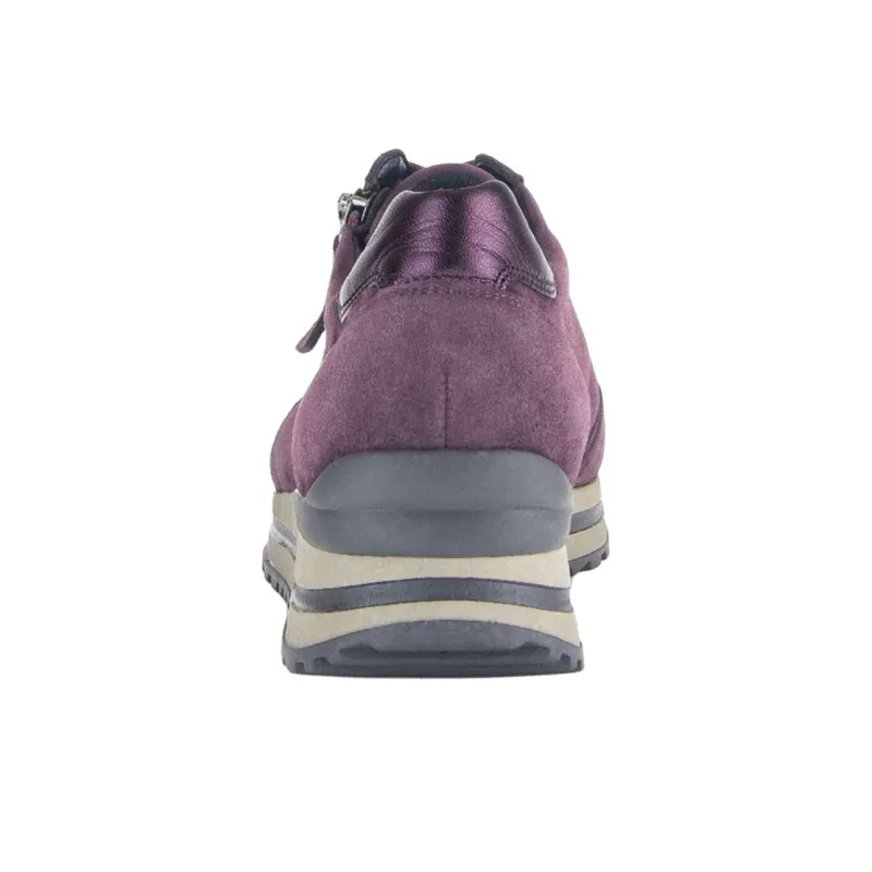 Gabor Comfort Low-Top Casual Shoes Women's Purple-4