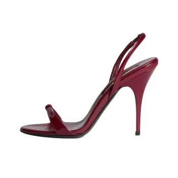 MIU MIU Strap Sandals 10.5cm Women's Red