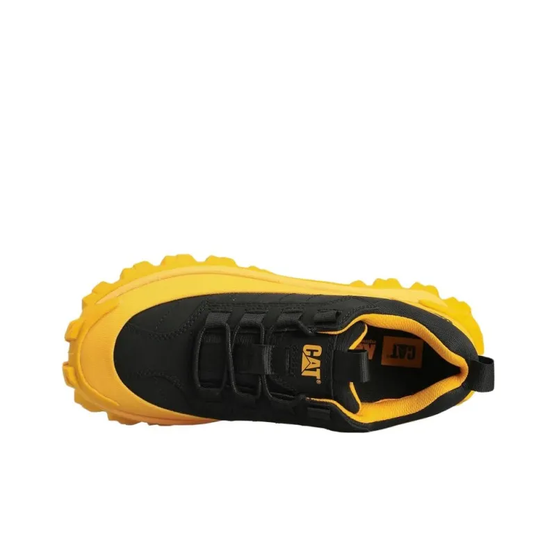 CAT Caterpillar Intruder Galosh WP Wear Resistant Low Top Casual Shoes Unisex Yellow Black-4