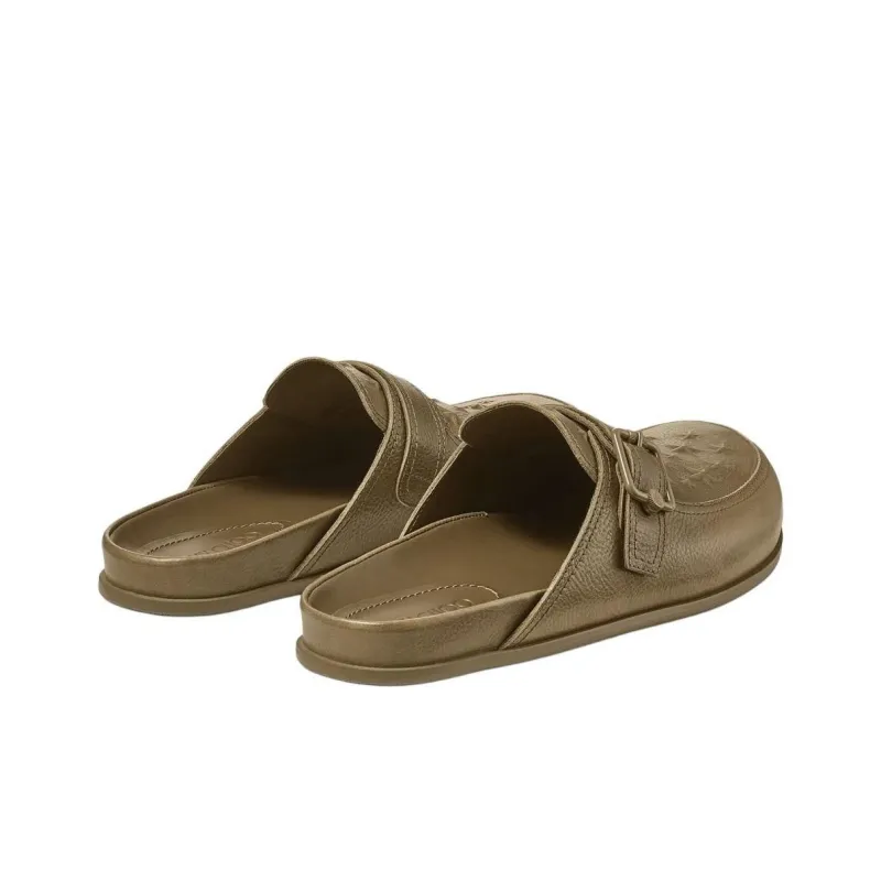 Jimmy Choo Closed Toe Slippers Men's Green-3