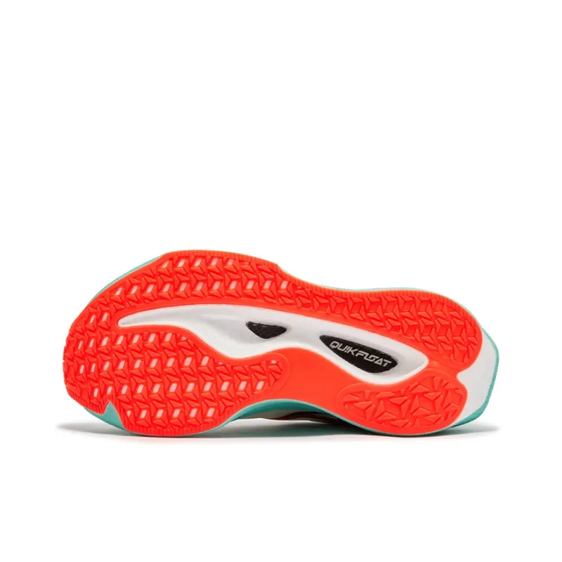 361° Cushioning Anti-Slip And Wear-Resistant Rebound Low-Top Marathon Running Shoes Unisex White Blue-4