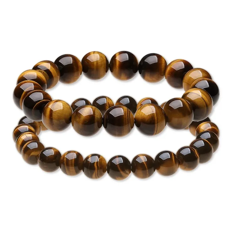 JINGUIFU Tiger's Eye Stone Bracelets Unisex-2