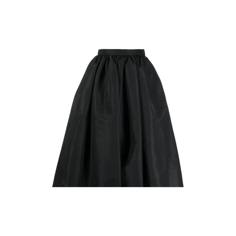 Alexander McQueen FW22 Half-Length Midi Dress Women's Black-3