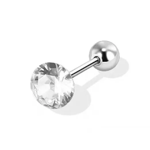GUDUD Titanium Steel Stud Earrings Unisex-1