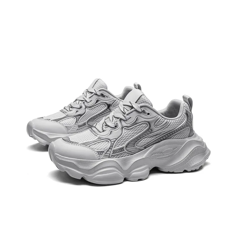 OFFER AITR Anti Slip And Wear Resistant Height Increasing Low Top Chunky Sneakers Men's-14