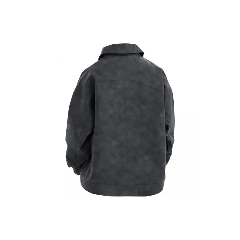 VXOXV Leather Jackets Unisex-1