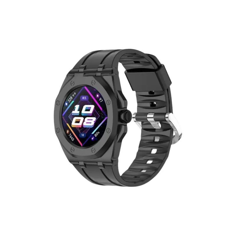 MSSM Watch Band Huawei Compatibility Silicone Material-8