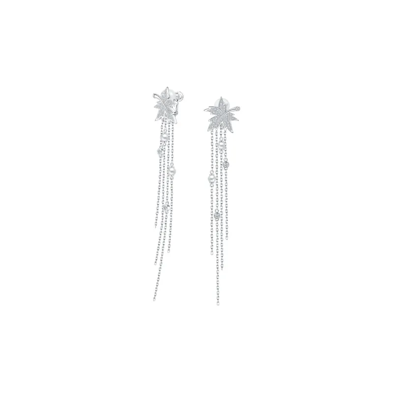 BABYBEI 925 Sterling Silver Clip On Earrings Women's-1