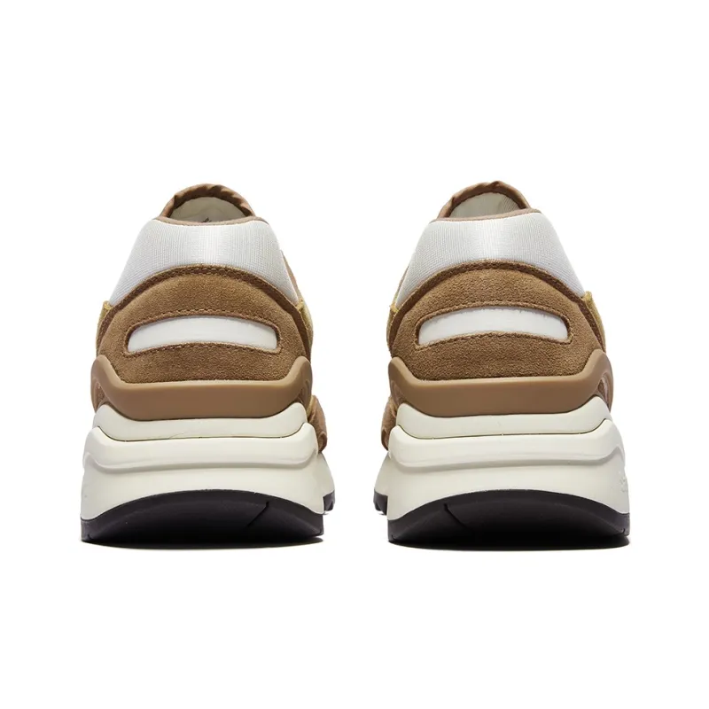Saucony Low Top Vintage Casual Shoes Unisex Brown Yellow-4