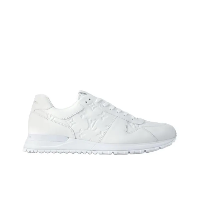 LOUIS VUITTON Run Away Low Top Casual Shoes Men's White-1