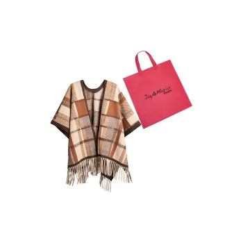 Joy&Mario Windproof Warm Soft Comfortable British Style Unisex Camel