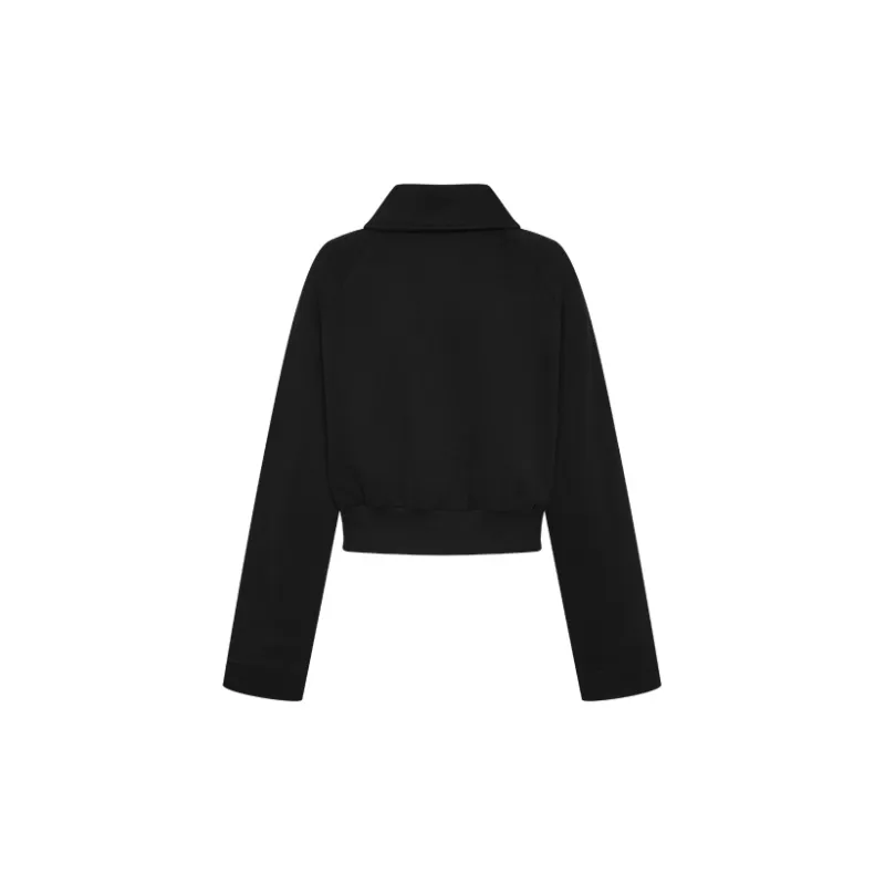 URBAN REVIVO Sweatshirts Women's Jet Black-1