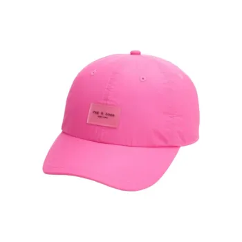 RAG&BONE Recycled Polyester Baseball Caps Women's Pink