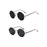 Black Frame with Black Gray Lens+Silver Frame with Black Gray Lens