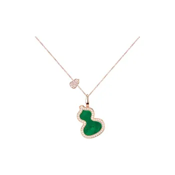 Qeelin Wulu Necklace Collection 18K Rose Gold Necklaces Women's