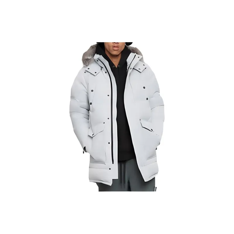 Moose Knuckles Down Jackets Men Gray-2
