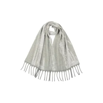 Red Bean Wool Knit Scarves Women's