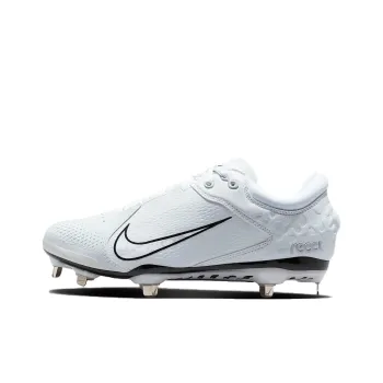 Nike Hyperdiamond 4 Elite White Pure Platinum Black Women's