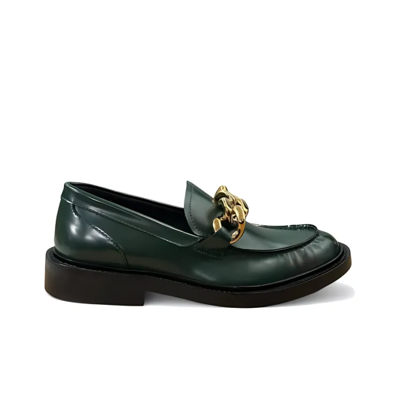VERSACE Loafers Men Green-2