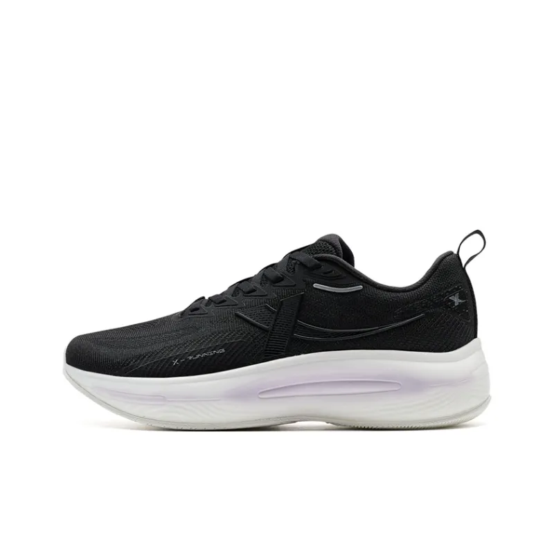 XTEP Chasing Clouds 2nd Generation Cushioning Rebound Low Top Training Running Shoes Women's Black-0