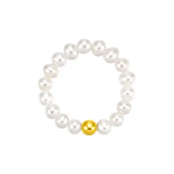CHOW KING SANG Pearl Rings Women's