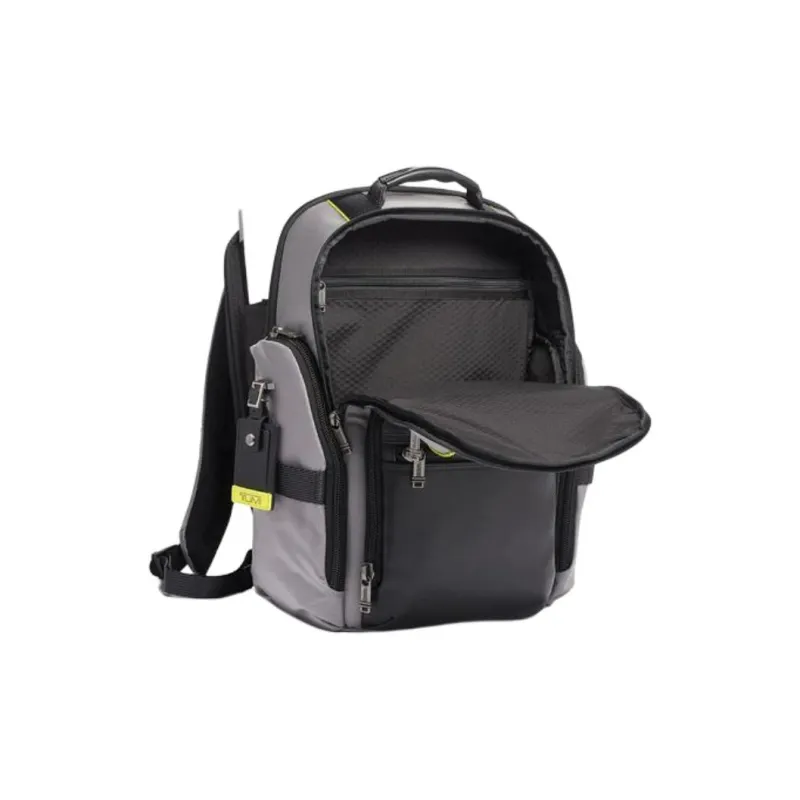 TUMI Alpha Bravo Nylon Backpack Unisex Gray-5