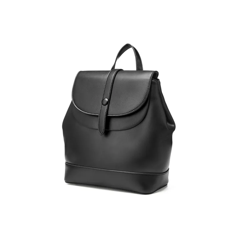 JOSINY PU Backpack Regular Women's Black/Ecru-1