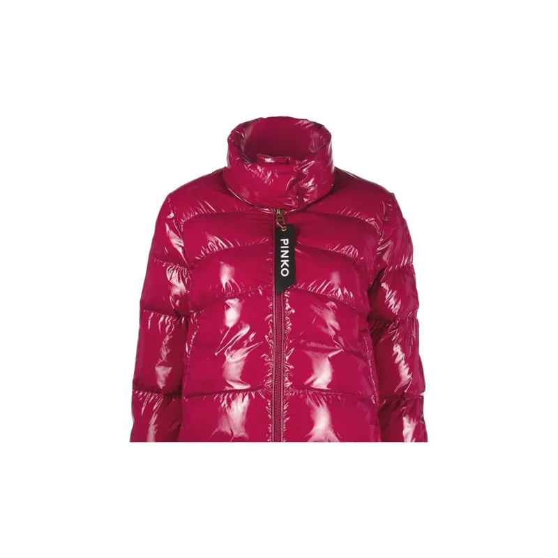 PINKO High-Neck Padded Pea Jacket-2