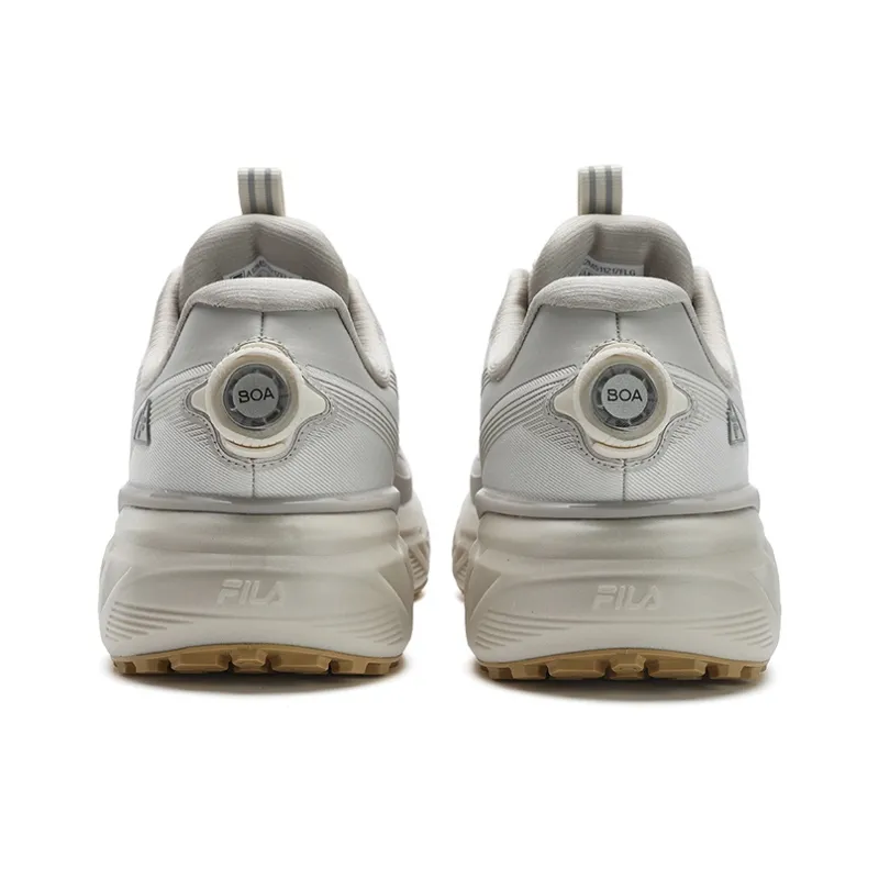 FILA BOA EXPLORER Non slip Breathable And Wear resistant Low Top Running Shoes Men's Gray-3