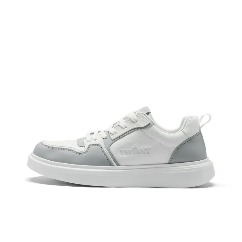 HLA Round Tip Lace Up Comfortable And Breathable Durable Fashion Trend Platform Casual Shoes-0
