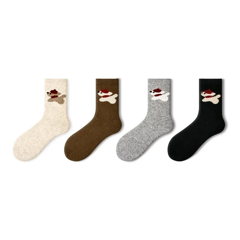 Primeet Mid Calf Socks Women's 4 Pack-5