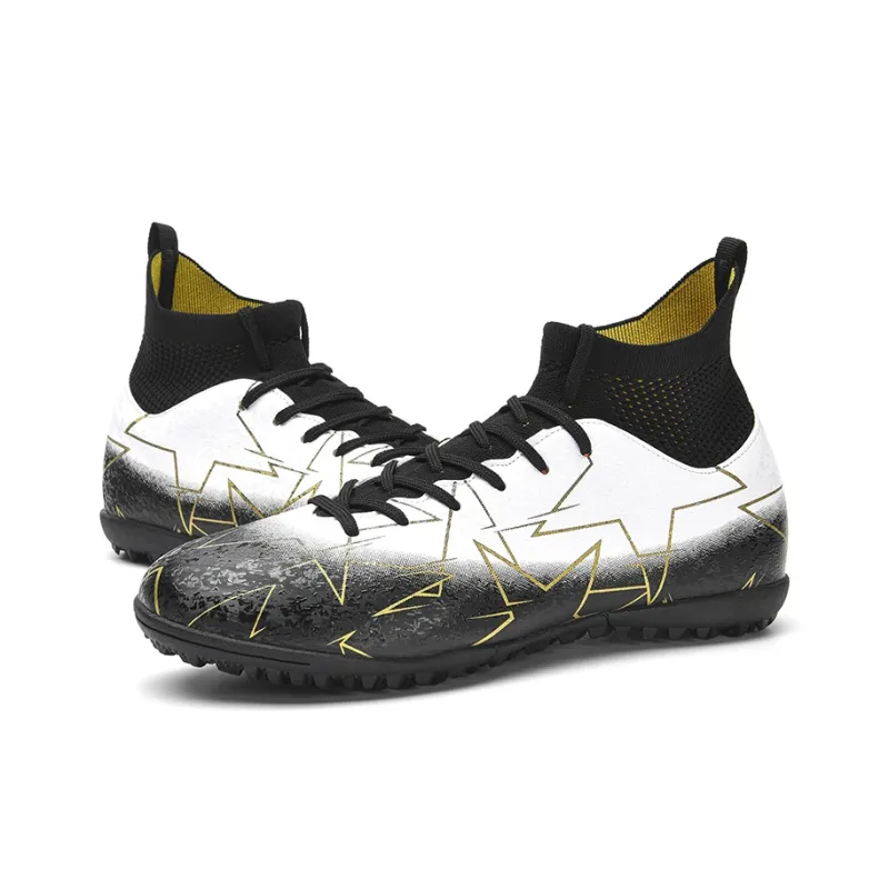 Wooden Rabbit AG Short Rubber Studs FG Long Rubber Studs Soccer Shoes Unisex-22